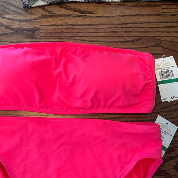 NWT Michael Kors Large two piece Bathing suit. - Picture 2 of 7